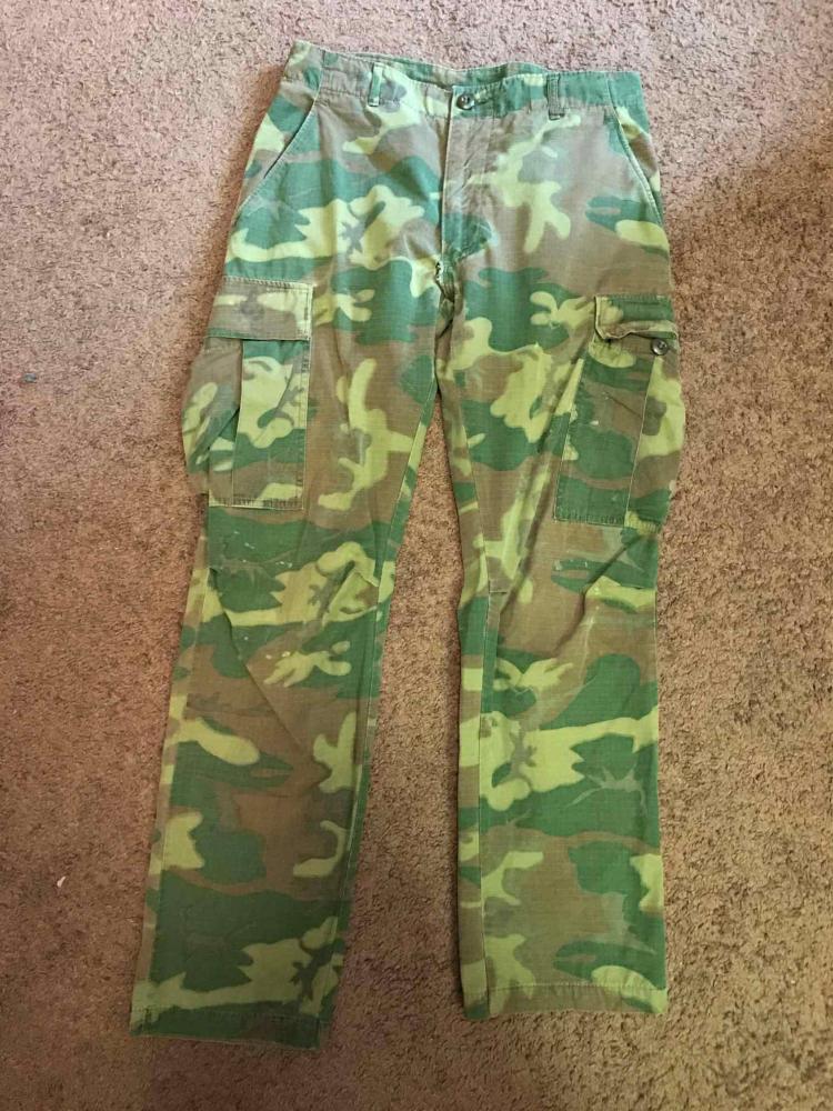 1969 ERDL pants with field repair - CAMOUFLAGE UNIFORMS - U.S ...