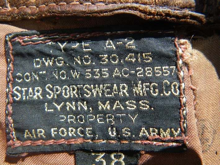 Is this the real deal? A2 Jacket from B-17 Bomber - UNIFORMS - U.S ...