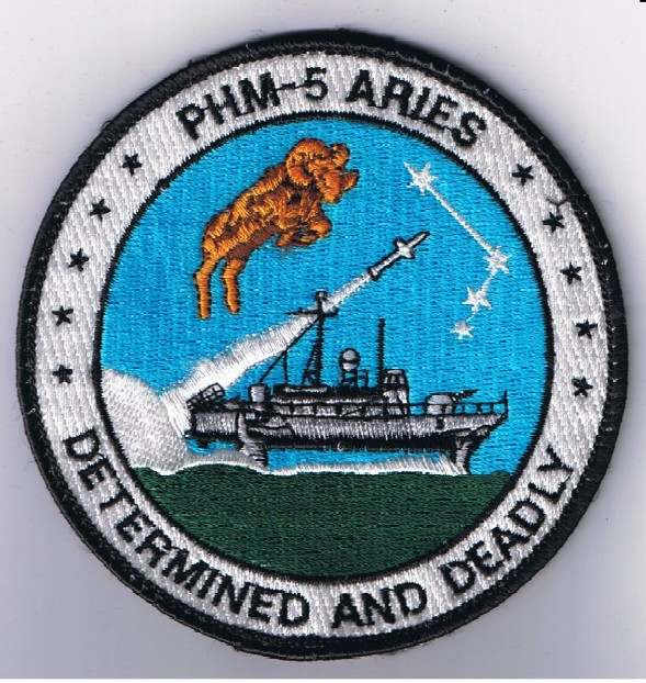 PHM-5 Aries US Navy patch - NAVY, COAST GUARD AND OTHER SEA SERVICES ...