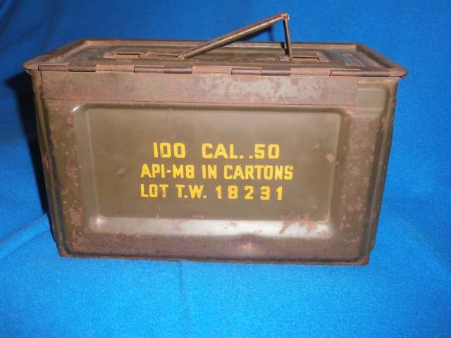 50 CAL. AMMO CAN OR AMMO BOX