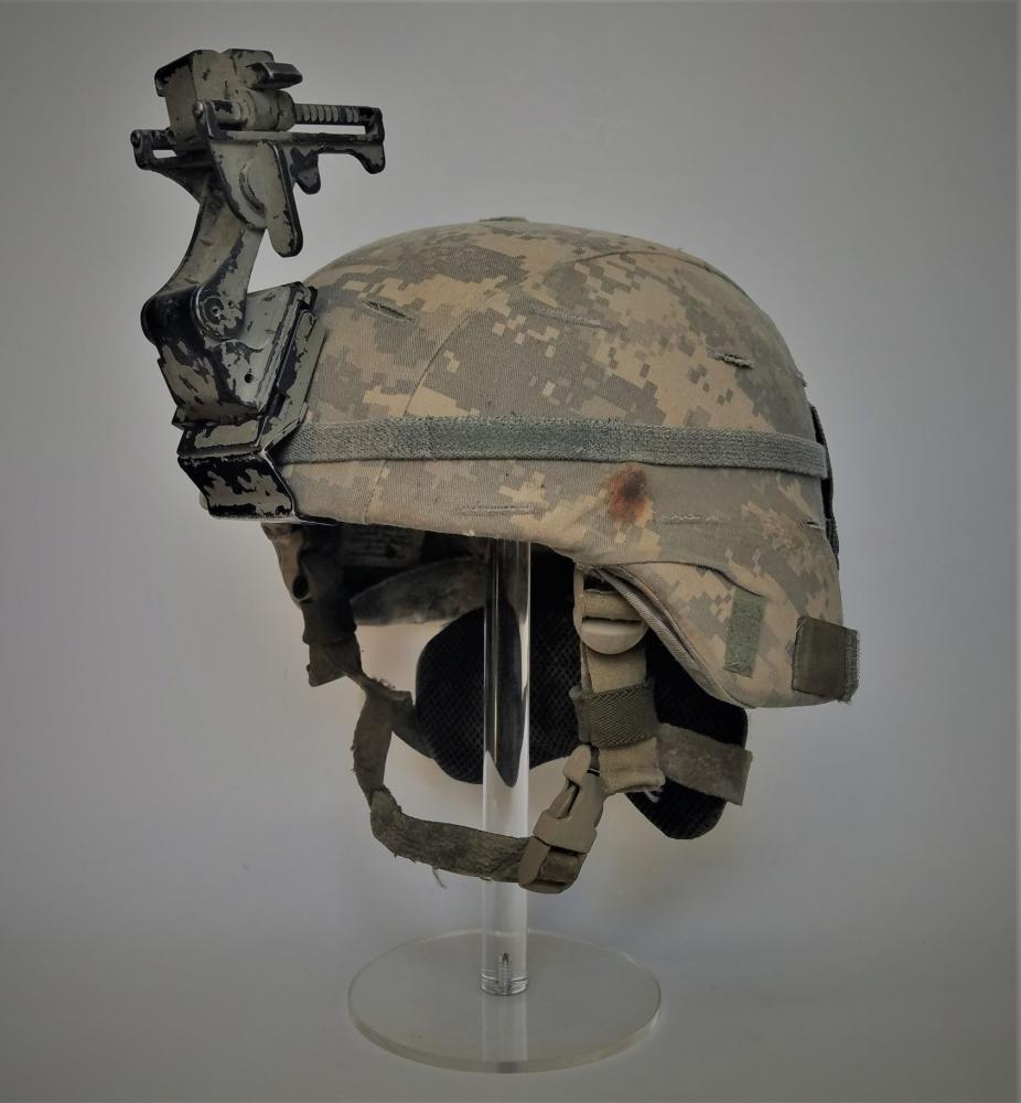 Salty SDS Warrior Helmet used by 10th Mountain Div. Vet - MODERN