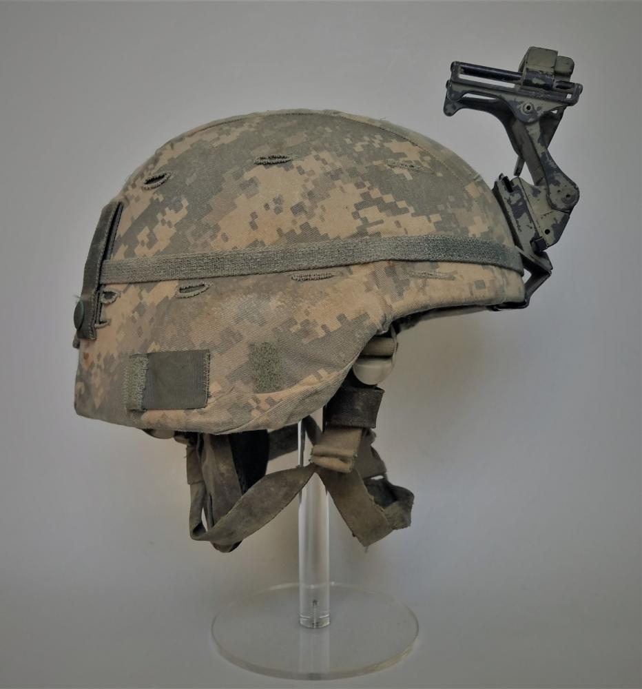 Salty SDS Warrior Helmet used by 10th Mountain Div. Vet - MODERN