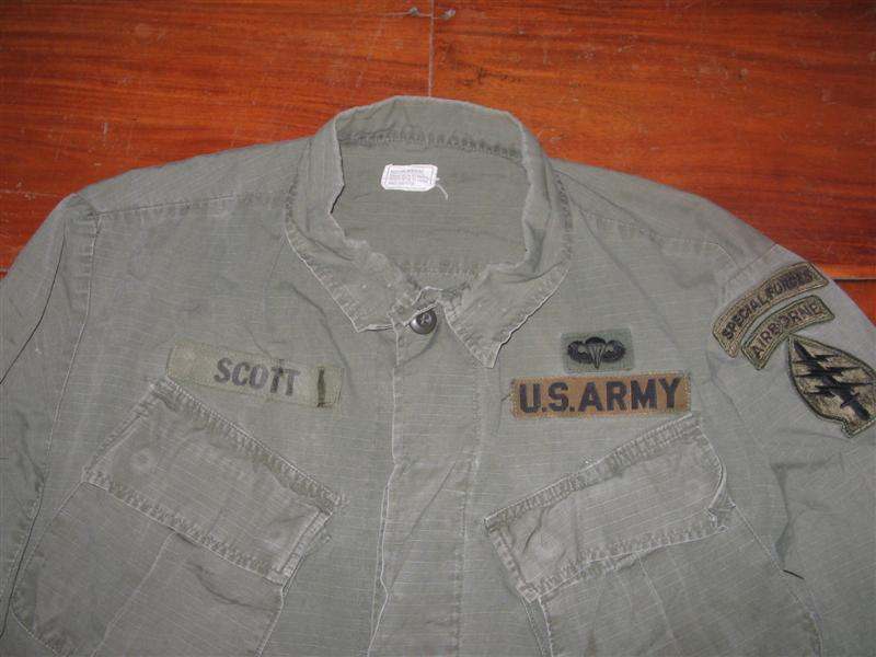 Jungle Jackets. Special Forces, Post Vietnam. - UNIFORMS - U.S ...