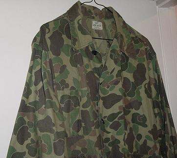 Camo shirt 3-pocket, 13 star buttons - CAMOUFLAGE UNIFORMS - U.S ...