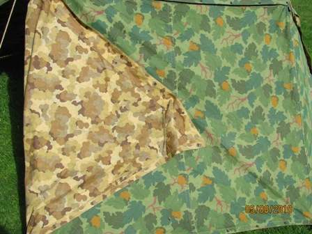 Mitchell Pattern Camo Tent - FIELD & PERSONAL GEAR SECTION - U.S ...