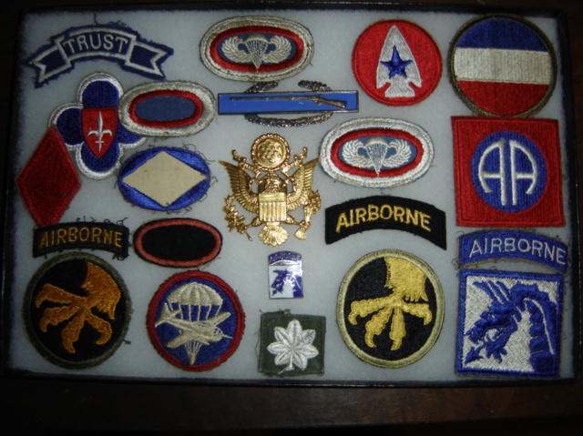 WWII Ovals and Jump Wings - AIRBORNE, GLIDER TROOPS, PARATROOP JUMP ...