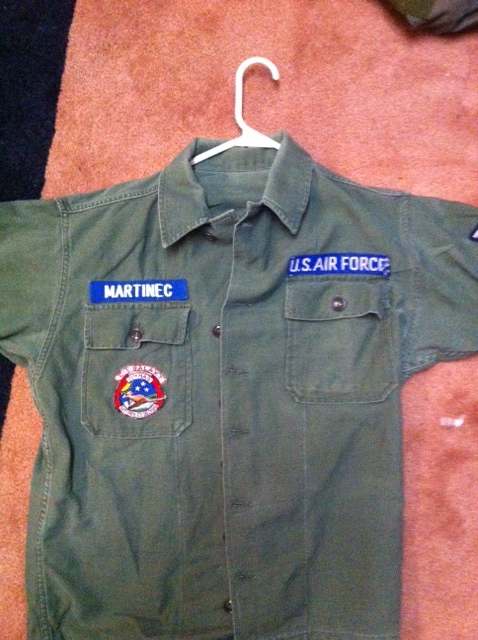 Vietnam era usaf og 107 shirts - UNIFORMS - U.S. Militaria Forum