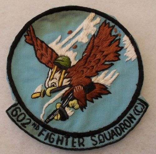 A Vietnam war era 602nd Fighter Squadron (Commando) patch - AIR FORCE ...