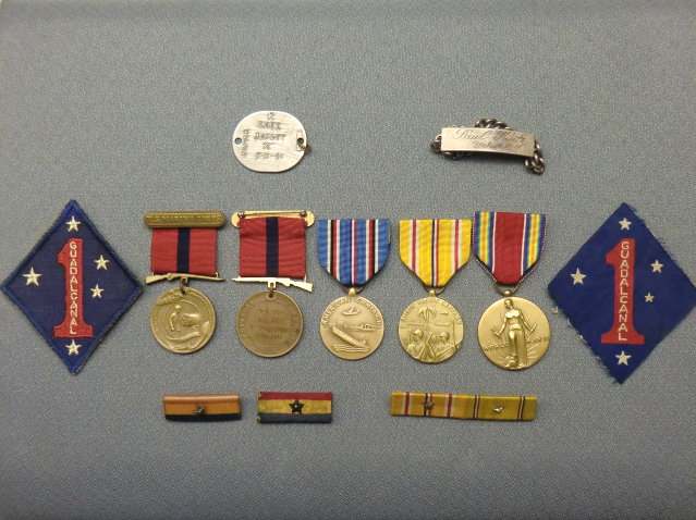 WWII USMC Tanker Group...1st MarDiv - MEDALS & DECORATIONS - U.S ...