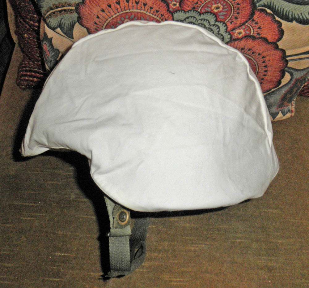 White PASGT (Kevlar) Helmet Cover - MODERN COMPOSITE HELMETS - U.S ...