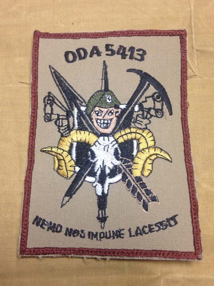 Theatre made ODA patch - ARMY AND USAAF - U.S. Militaria Forum