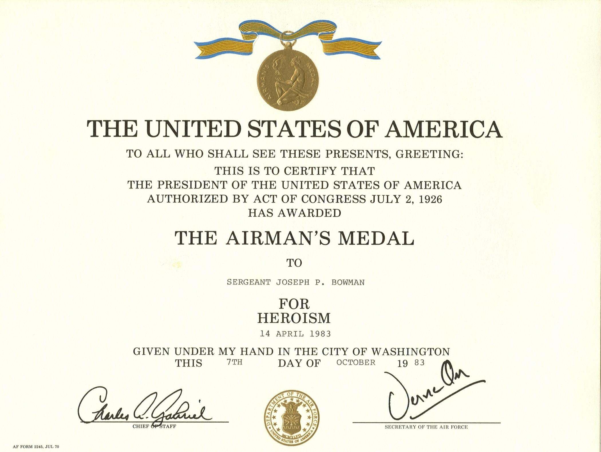 Extra pay for medals? - MEDALS & DECORATIONS - U.S. Militaria Forum