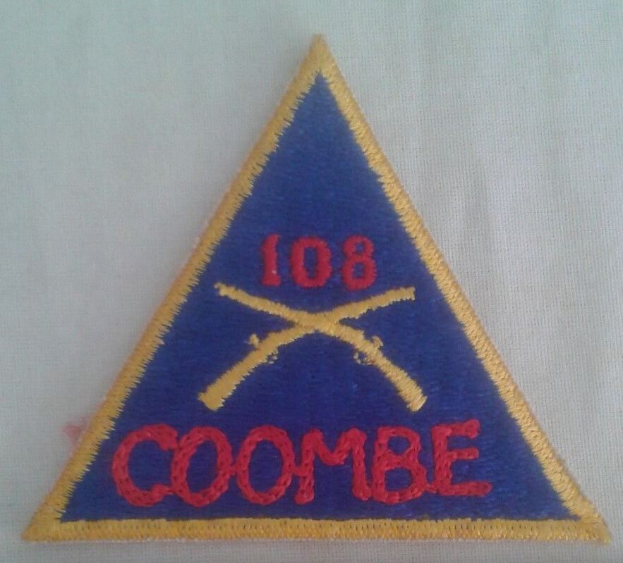 Unknown WW2/Korean War era 108th Infantry triangle patch with 