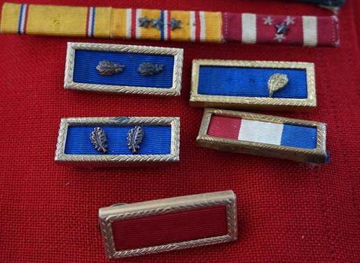 US ribbon bars with Philippine awards - MEDALS & DECORATIONS - U.S ...