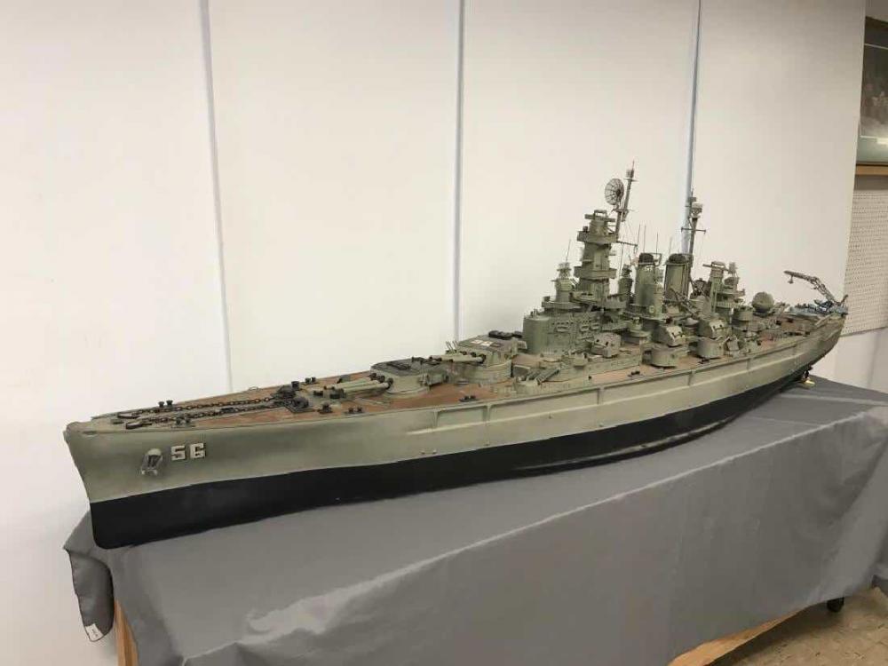 Bb 56 Uss Washington Model Ship - Modeling - U.s. Militaria Forum