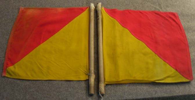 Navy Semaphore Flags - FIELD & PERSONAL GEAR SECTION - U.S. Militaria Forum