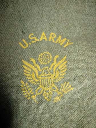 Unusual U.S. Army Marked Wool Scarf - UNIFORMS - U.S. Militaria Forum