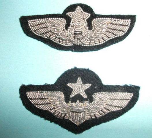 USAF small dress bullion wings? - WING BADGES - U.S. Militaria Forum