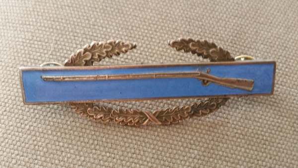 Need help with two CIB badge - COMBAT / EXPERT INFANTRY BADGE - U.S ...