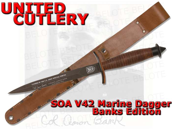 19 65 United Cutlery Limited Banks Edition Soa V42 Stiletto Dagger W Sheath On Ebay Edged Weapons U S Militaria Forum