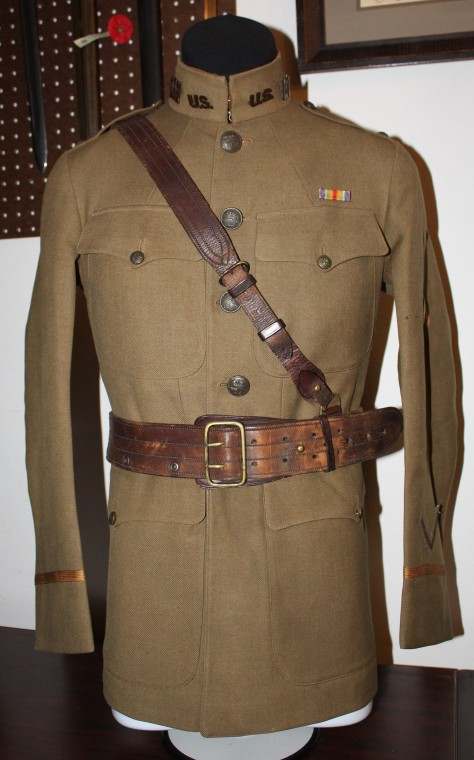 Officers AEF Service Coat, 28th Engineers. Lt. H.C. Cronemeyer - (1917 ...