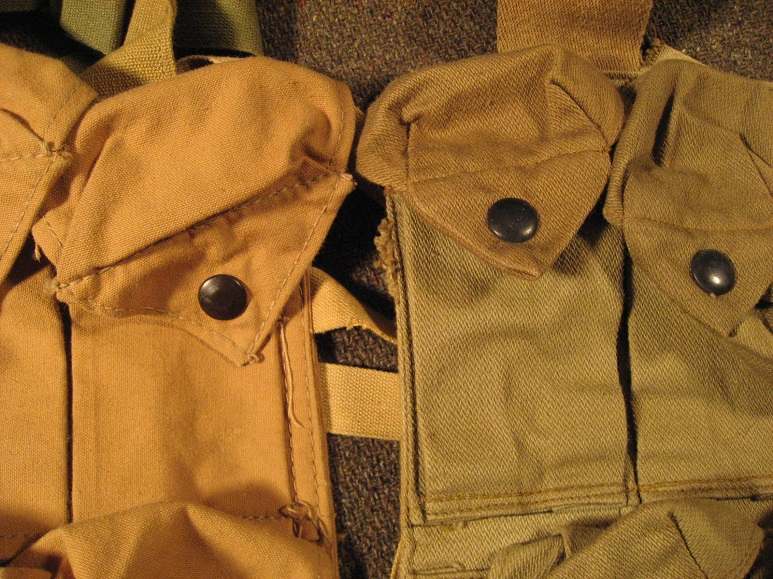 WW2 USMC Marine Corps grenade vest DQP - FIELD & PERSONAL GEAR SECTION ...