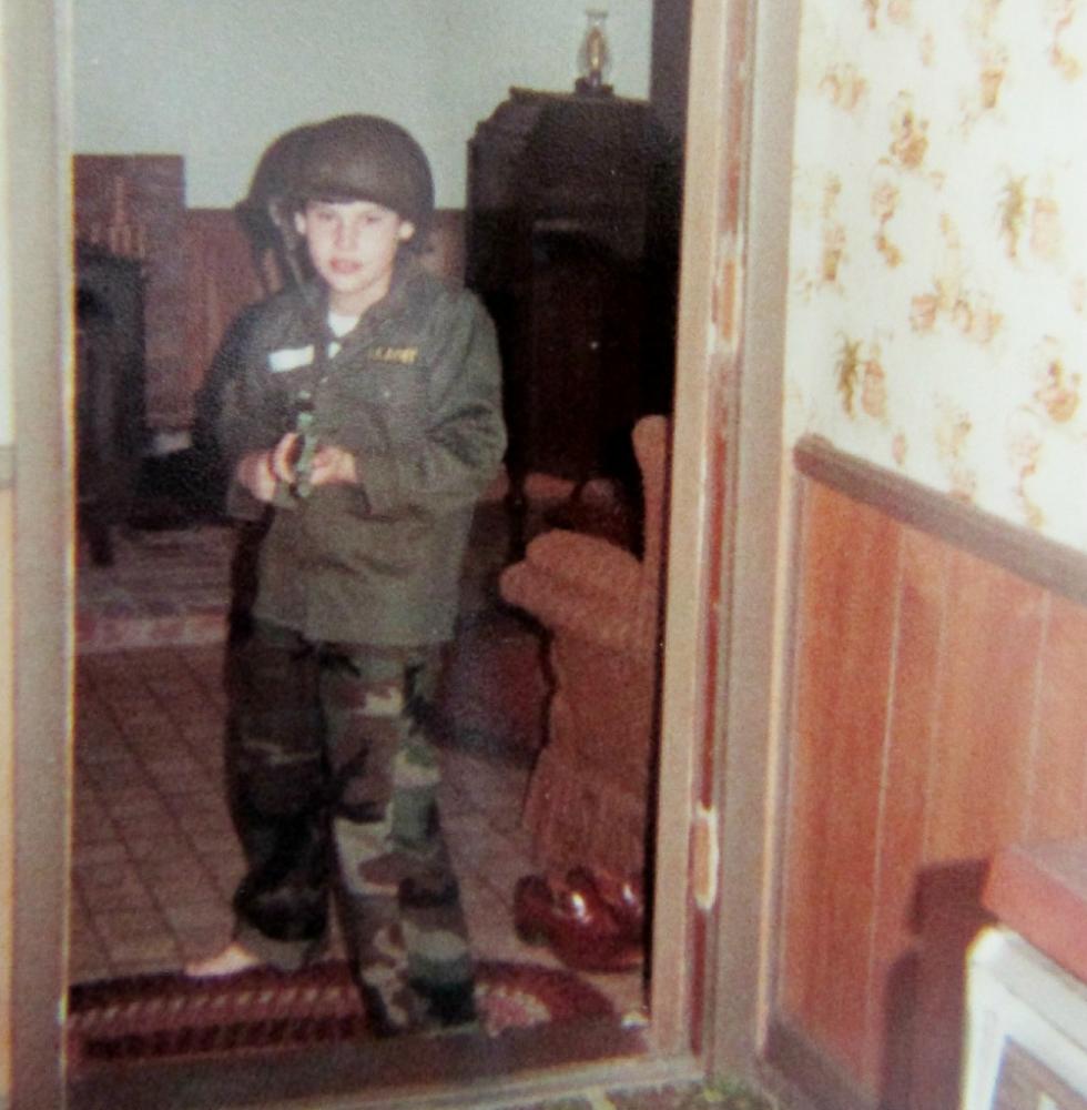 Kids Playing Army Wearing Steel Helmets And Or Liners. - Page 2 - M-1 ...