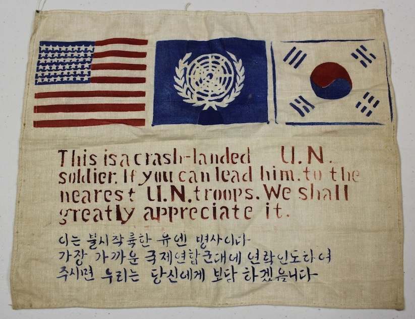 Us Un Korean Blood Chit Korean War Survival Gear U S Militaria Forum