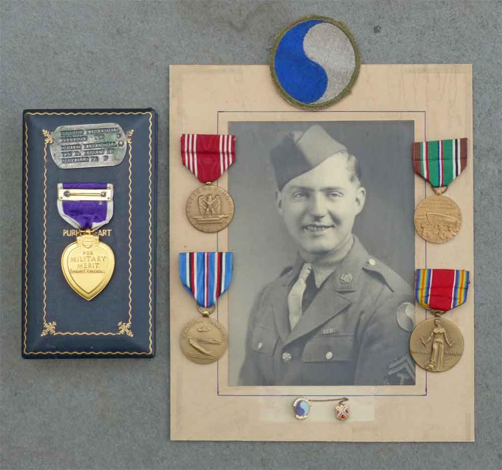 Five Heroes of Normandy June 6, 1944 - MEDALS & DECORATIONS - U.S ...