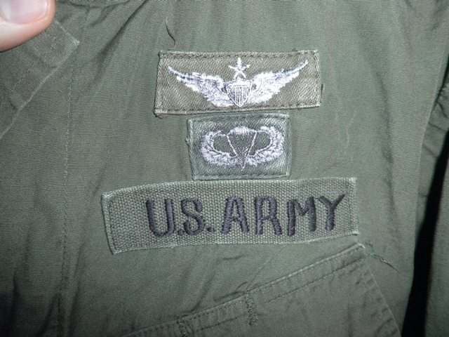 Jungle jacket from Army DFC recipient - FLIGHT CLOTHING - U.S ...