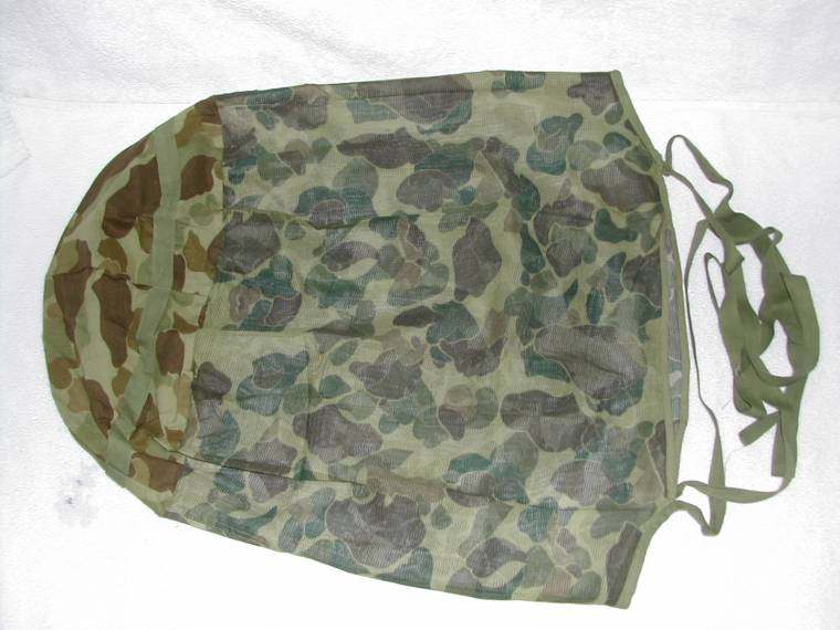 USMC Mosquito Net Camo Covers - When were the Manufactured? - M-1; M-1C ...