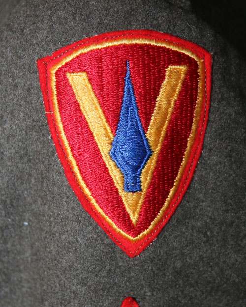 5th MarDiv patch,wool embroidered on felt-some rare version? - MARINES ...