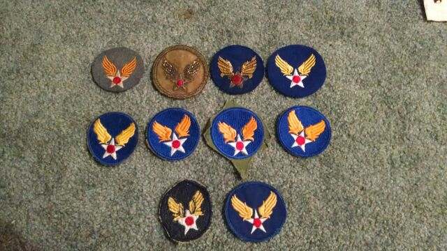 AAF Patch Collection - ARMY AND USAAF - U.S. Militaria Forum