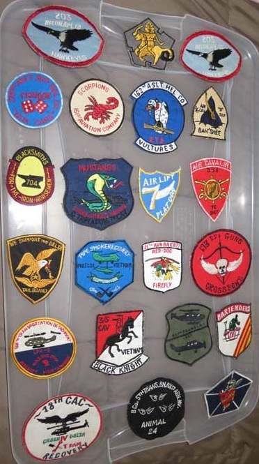 Some Vietnam War era Army Aviation patches from my collection - ARMY ...