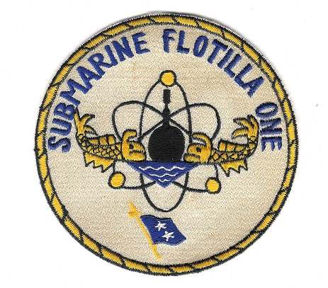 Submarine Squadron Eight (SubRon 8) - Eight Ball - BC Patch - Cat