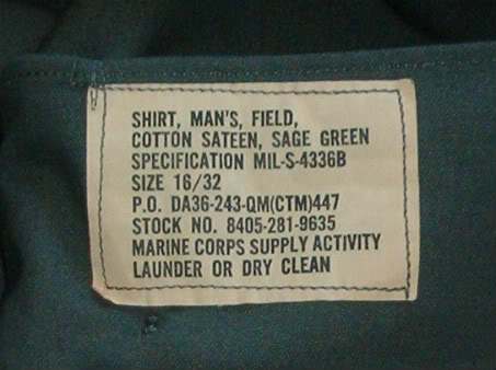 USMC utility shirt? - UNIFORMS - U.S. Militaria Forum