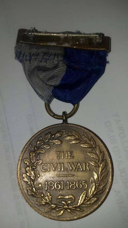 civil war union navy medal