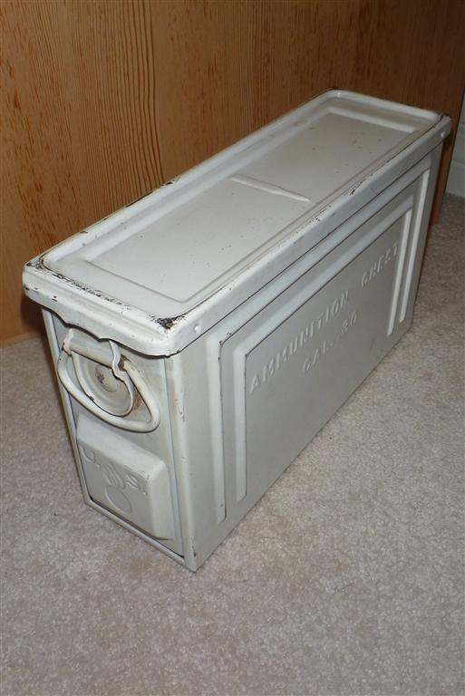 Plastic Ammo Box .30 Cal OD Green