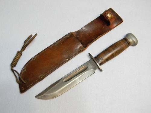 WWII Original PAL RH-36 Fighting Knife & Sheath - EDGED WEAPONS - U.S ...