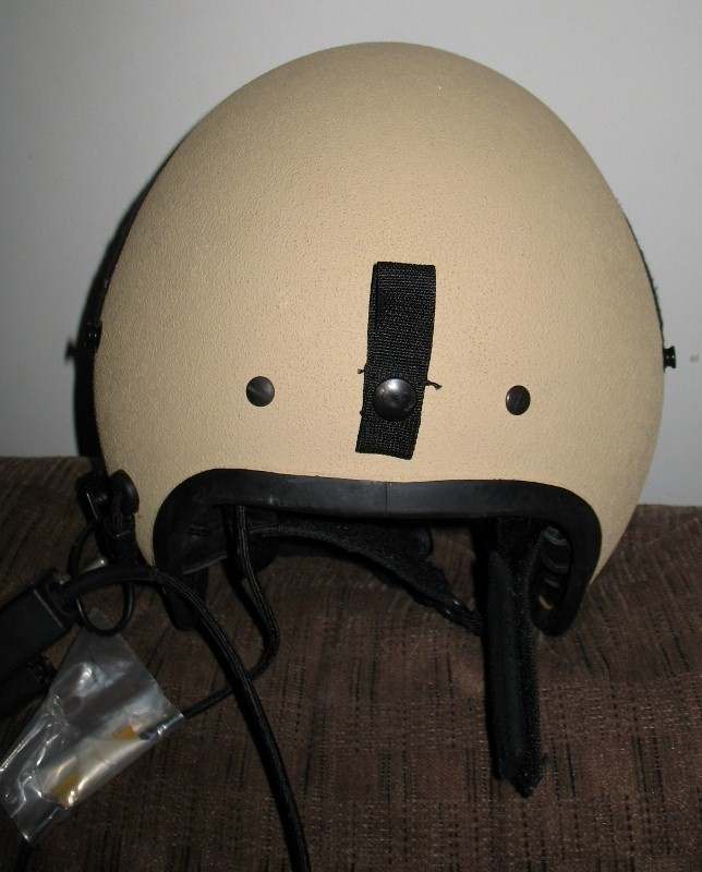 Tan Military Motorcycle Helmet II - M-1; M-1C & M-2 HELMETS - U.S