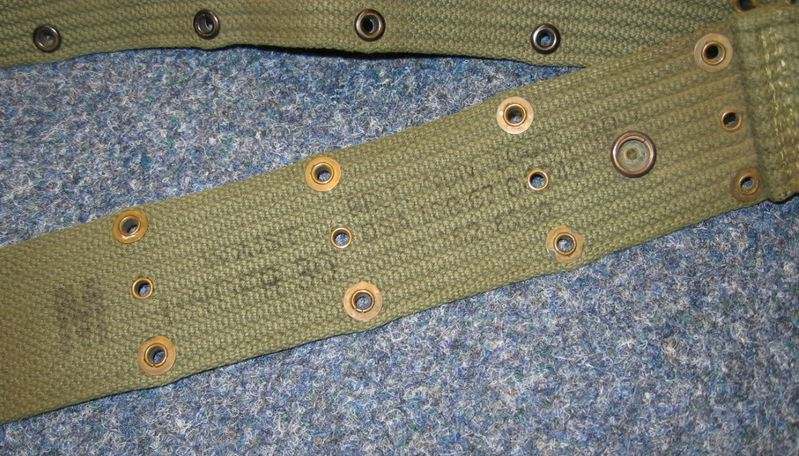 Restoring an M56 Belt - FIELD & PERSONAL GEAR SECTION - U.S. Militaria Forum