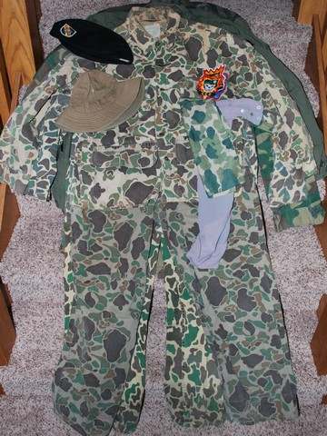 Vietnam War Duck Hunter Camouflage Shirt #2