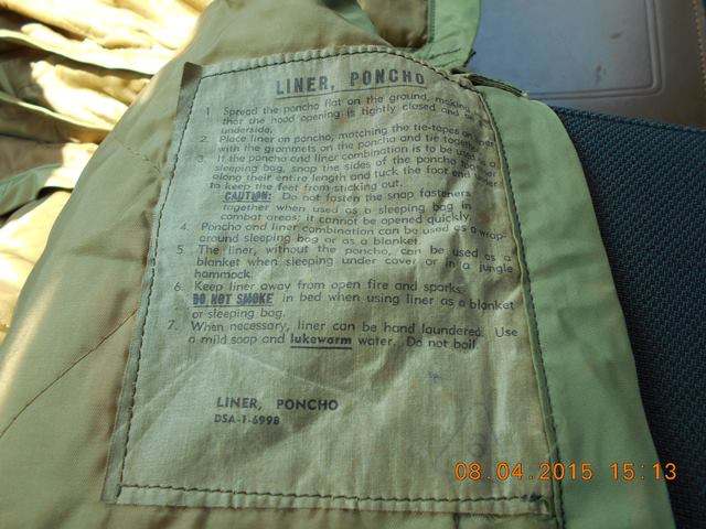 Early Vietnam Poncho Liner? - FIELD & PERSONAL GEAR SECTION - U.S ...