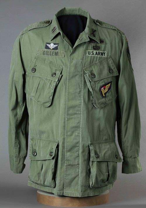 Vietnam War-era uniform of Col. (ret.) Richard D. Gillem