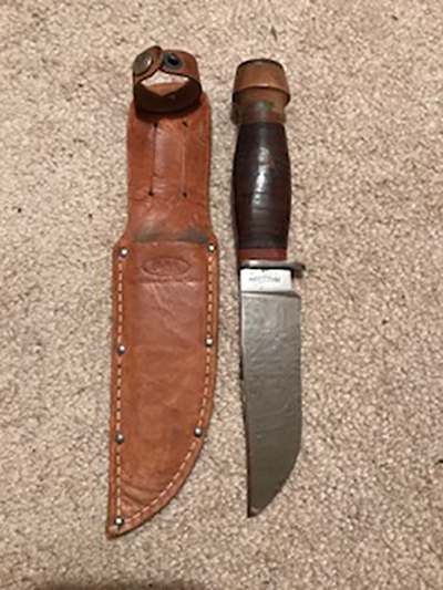 5-inch Hunting and sheath knives - EDGED WEAPONS - U.S. Militaria Forum