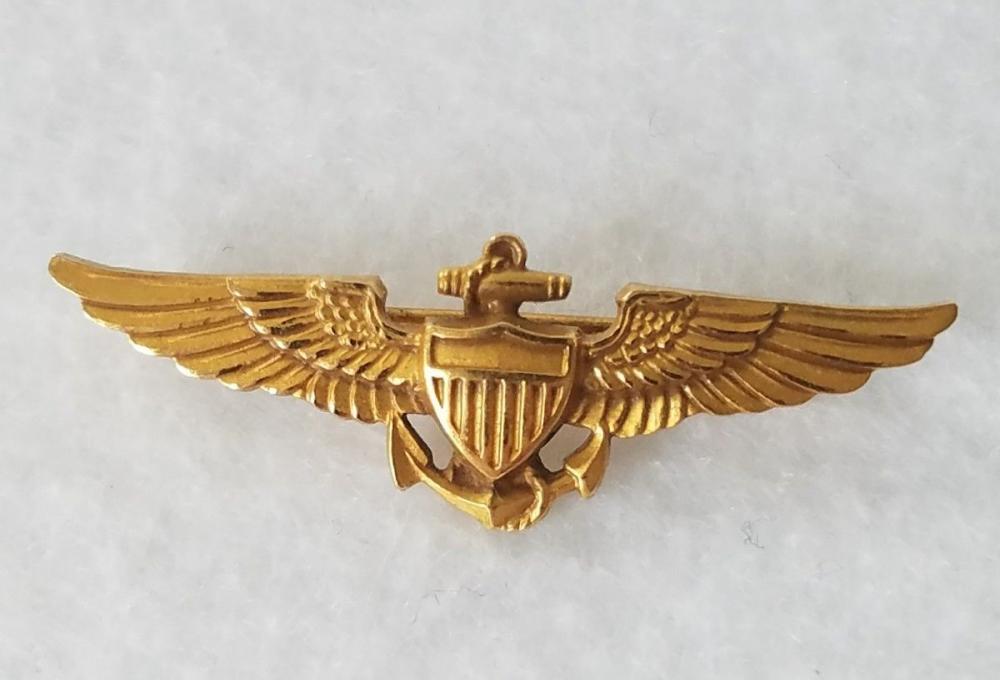 Small LGB Navy Wing with Engraving - WING BADGES - U.S. Militaria Forum