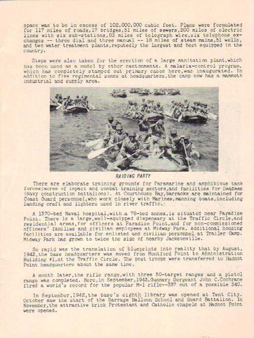 1775 Semper Fidelis 1943 - Camp Lejeune Marines - Ephemera, Photographs 