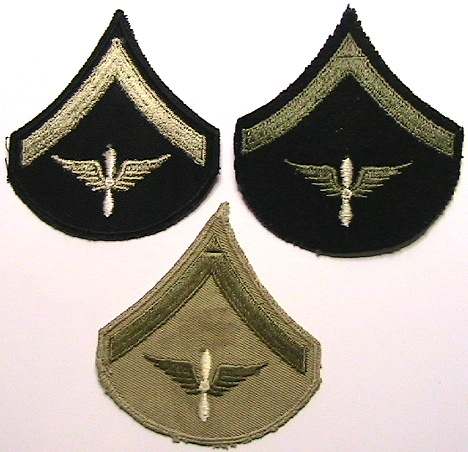 WWII Army Air Corp Chevrons - ARMY (INCLUDING USAAC/AAF) - U.S ...