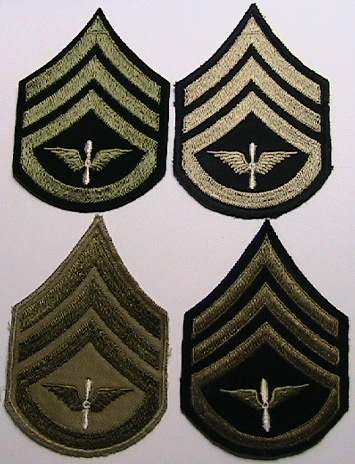 WWII Army Air Corp Chevrons - ARMY (INCLUDING USAAC/AAF) - U.S ...