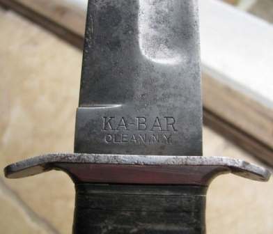 USMC 'Red Spacer' Ka-Bar - EDGED WEAPONS - U.S. Militaria Forum